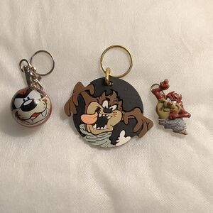 Looney Tunes Taz Keychain Set